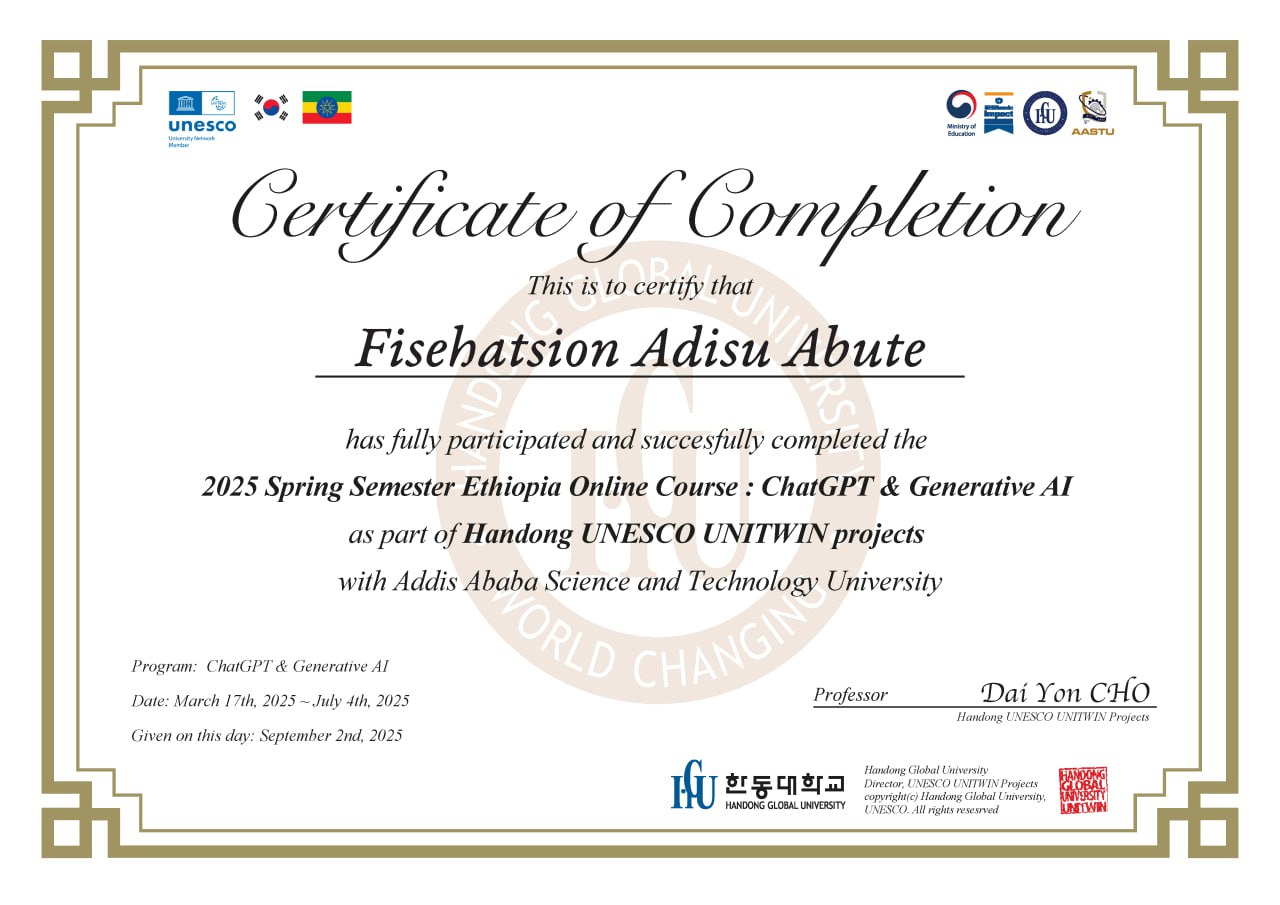 Certificate 12